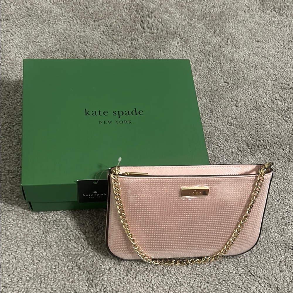 Kate Spade Pink Chain Strap Bag